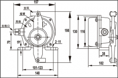 耐腐蝕雙向拉繩開關(guān)HFKLT2-I、HFKLT2-II工廠直營