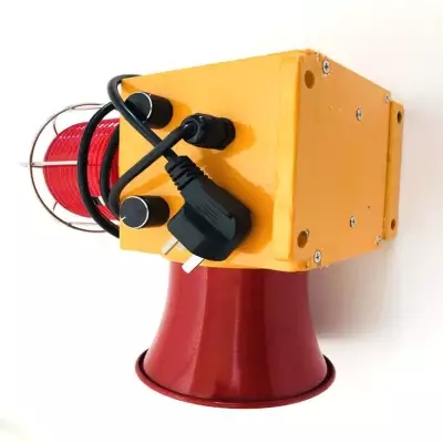 旋轉(zhuǎn)式警示燈LTE-1101J/220V報(bào)警器、一體化聲光信源指示器XDT-M-135FTY皮帶警鈴廠家